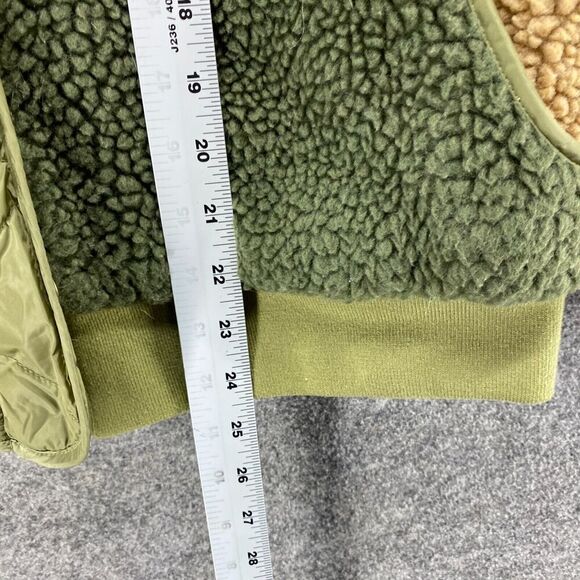 Universal Thread Jacket Women S Small Green Fleece Full Zip Long Sleeve Casual - Picture 6 of 9